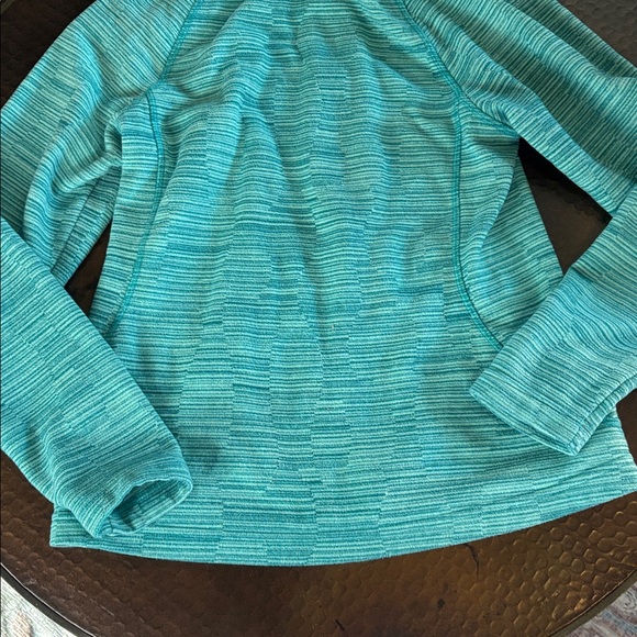 North Face Striped Hoodie Mezzaluna Zippered Jacket Size small Green EUC - Picture 8 of 9